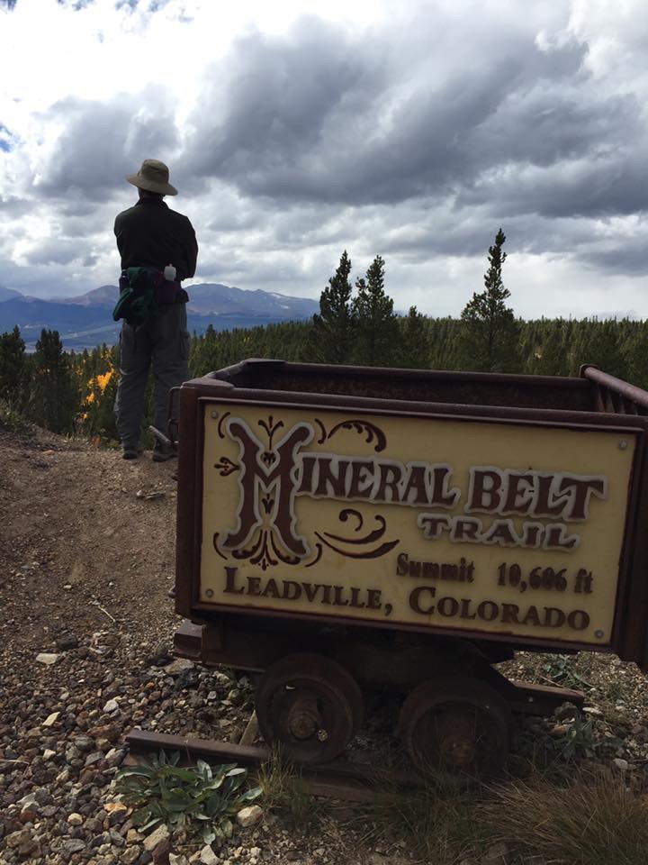 Leadville loop trail, mineral belt trail