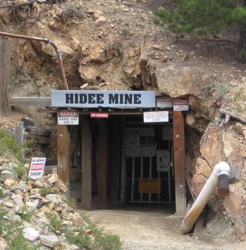 Mine portal of Hidee Mine