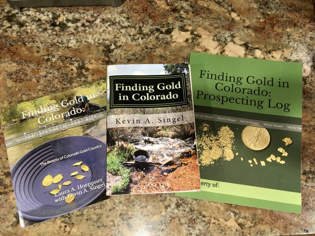 the three books in the Finding Gold in Colorado collection